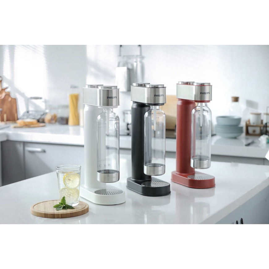 Philips ADD4902WH/10 gāzēto dzērienu automāts Plastmasa Balts – 2