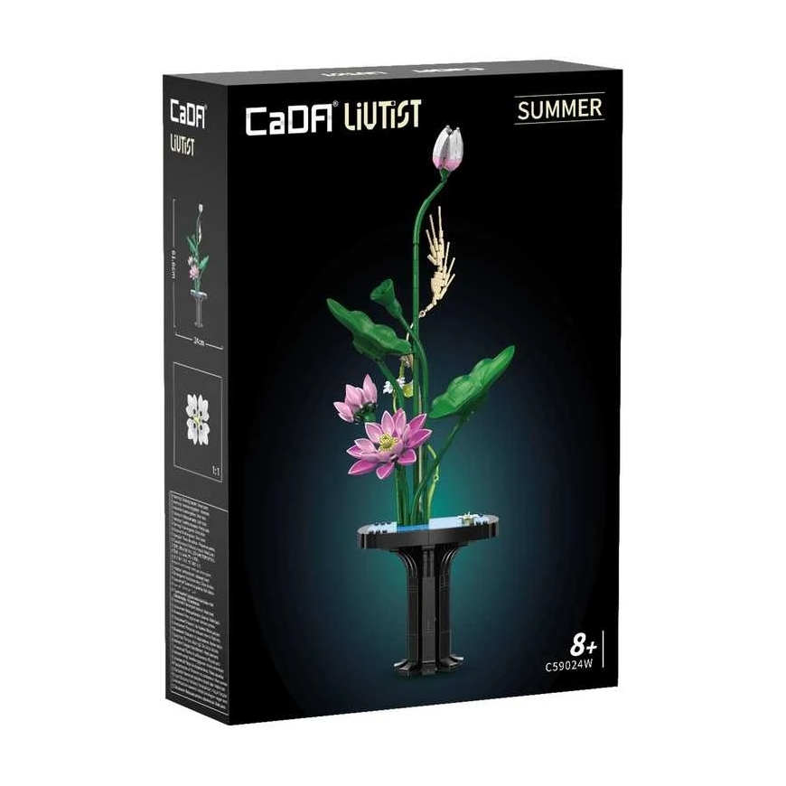 CaDA ehitusplokid Lilled Lillekunst Suve laul 61,6 cm C59024W 755 päeva – 4