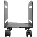 InLine PC-Trolley, Rolling support for computer cases, max 10kg, black