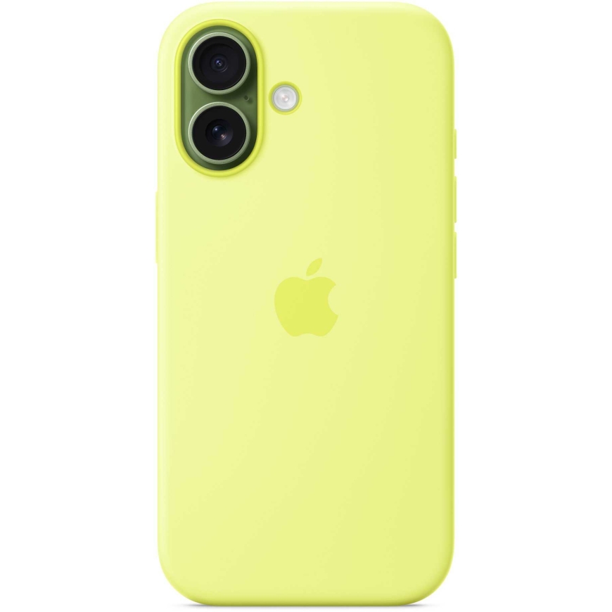 Apple Silikoonkate koos MagSafe iPhone 17 erkkollane