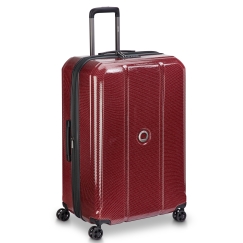 Delsey Helium Ultimate Expandable 76 cm koferis, sarkans
