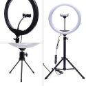 RIO RL12-EU/1,4 30cm Studijos RGB Grožio Žiedinė Šviesa