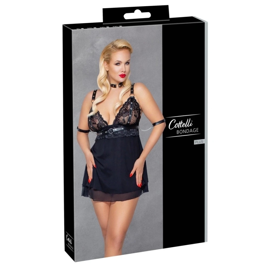 Cottelli Bondage Babydoll Bondage 4XL – 2