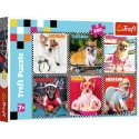 Trefl Puzzle 200 pcs - Happy Dogs Trefl Puzzle 200 pcs - Happy Dogs