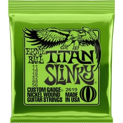 Ernie Ball Titan Slinky Nickel 2619 electric guitar strings