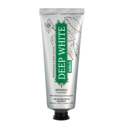 Dantų pasta BIOBAZA Deep Baltas Botanica, be fluoro, 75 ml