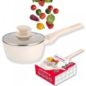 Кулинарная кастрюля 16 см кремового цвета с крышкой, Klausberg kb-7987 Кулинарная кастрюля 16 см кремового цвета с крышкой, Klausberg kb-7987