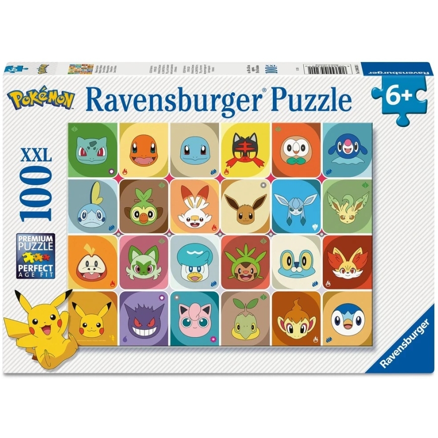 Ravensburger Palapeli 100 kpl - Pokémonit