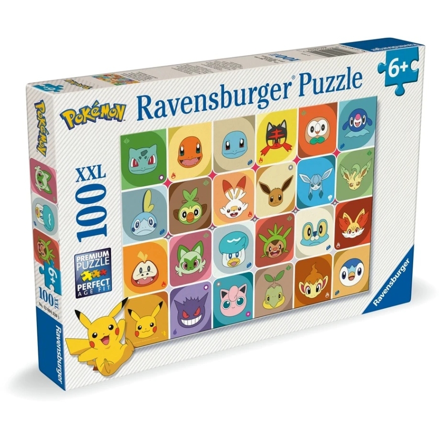 Ravensburger Dėlionė 100 vnt. - Pokémonai – 2