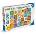 Ravensburger Dėlionė 100 vnt. - Pokémonai Ravensburger Dėlionė 100 vnt. - Pokémonai