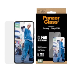 PanzerGlass Screen Protector Ultra-Wide Fit - Clear - Samsung Galaxy A57 5G Прозрачная защитная пленка
