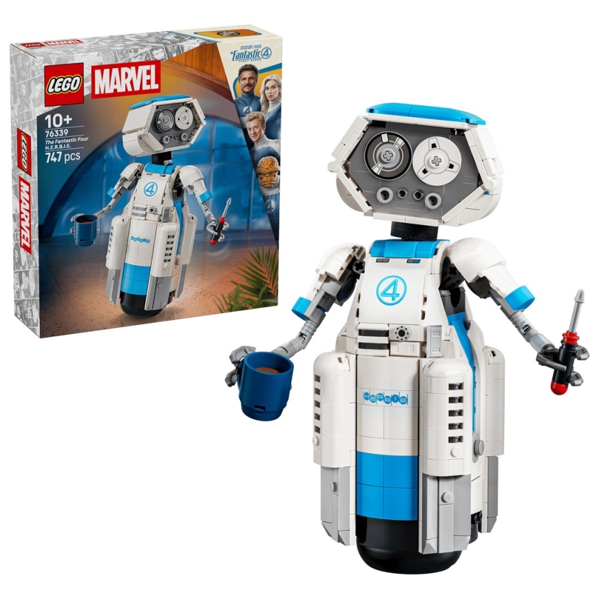 LEGO MARVEL 76339 Fantastinen Nelikko H.E.R.B.I.E.