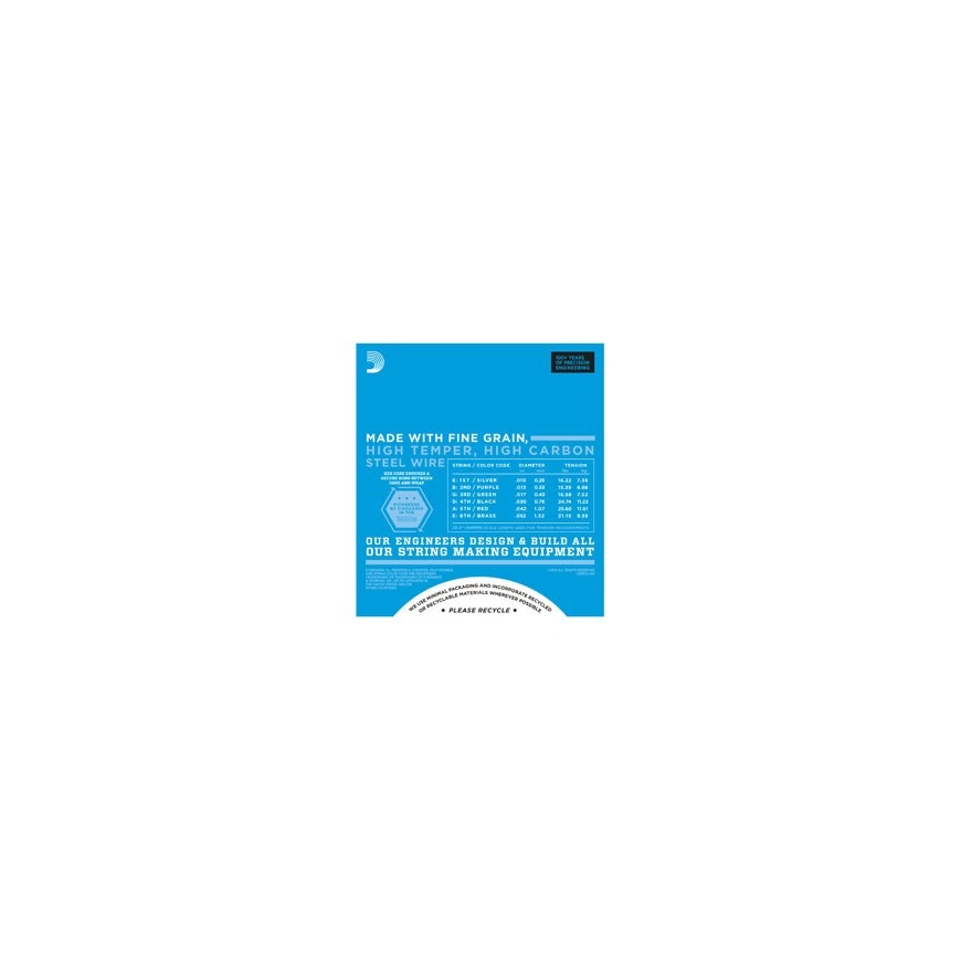 D'Addario EXL140 - electric guitar strings (10–52) – 3