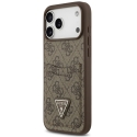 Guess 4G Double Card Triangle vutlar iPhone 18 Pro Max / 17 Pro Max pruun Guess 4G Double Card Triangle vutlar iPhone 18 Pro Max / 17 Pro Max pruun