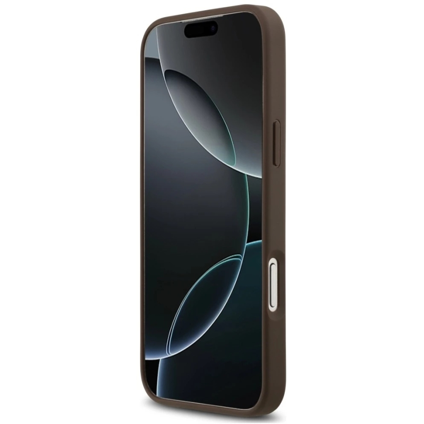 Guess 4G Double Card Triangle vutlar iPhone 18 Pro Max / 17 Pro Max pruun – 5