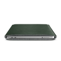 Woolnut Leather Sleeve for MacBook Neo, vihreä