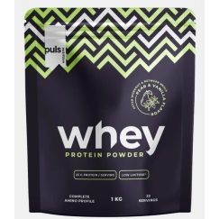 Puls Nutrition Whey Protein Powder, Pear-Vanilla, 1 kg