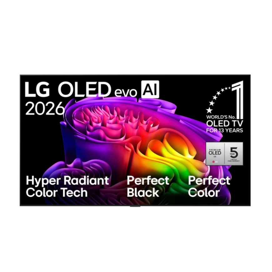 LG OLED55G61LW 139.7 cm (55") 4K Ultra HD Smart TV Wi-Fi Black