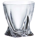 Crystalite Bohemia viskija glāzes 340ml 6gab., Quadro Crystalite Bohemia viskija glāzes 340ml 6gab., Quadro