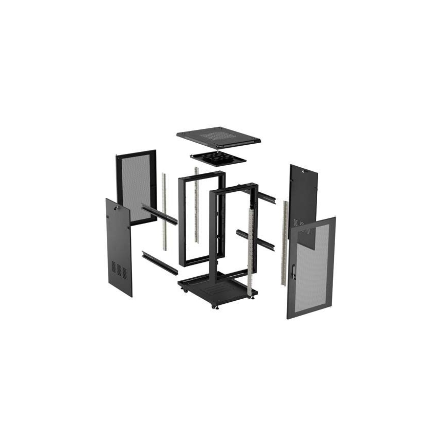 Lanberg FF01-6818-23B 18U vabakapp must – 2