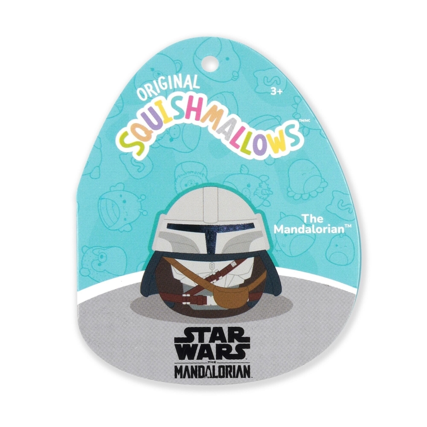 Squishmallows Star Wars Mandalorian ja Grogu pehmosetti, 30 cm ja 9 cm – 4