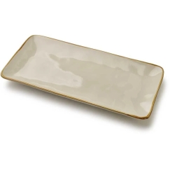 Mondex BASIC NATURE ristkülikukujuline taldrik 32,5x16 cm