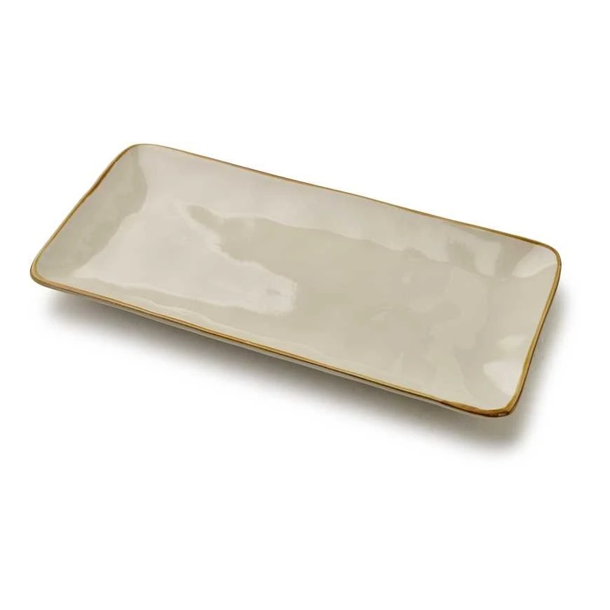 Mondex BASIC NATURE stačiakampė lėkštė 32,5x16 cm