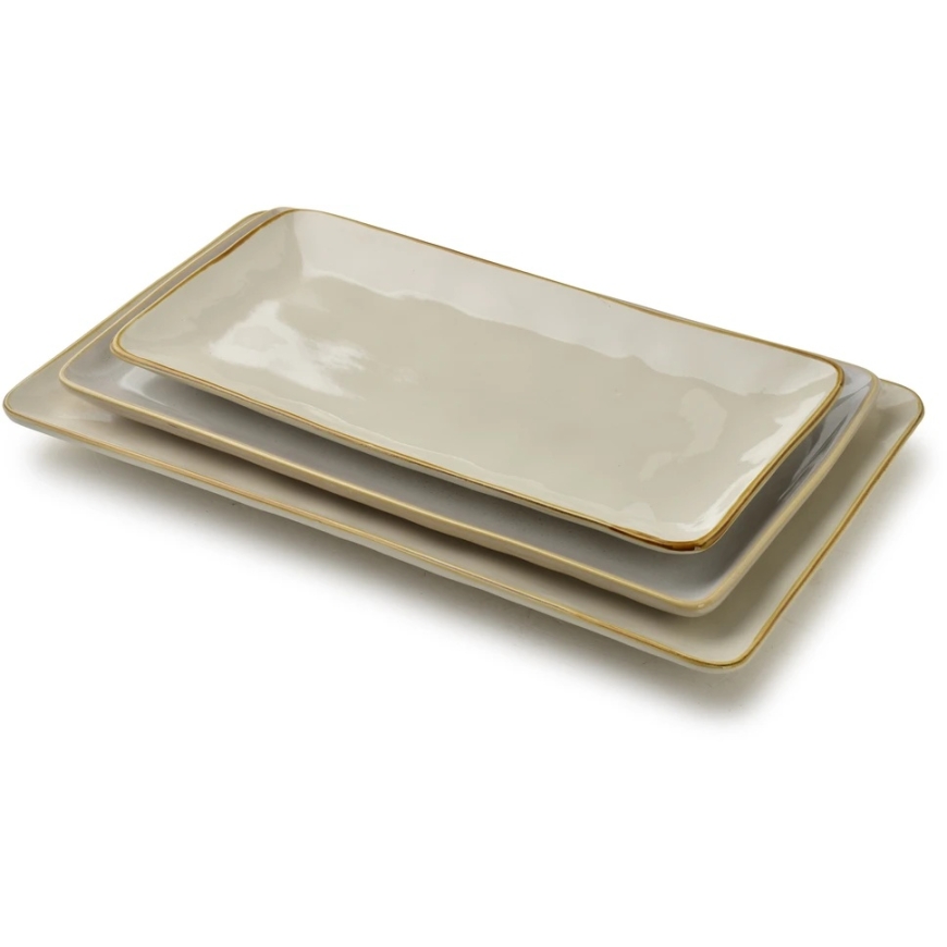 Mondex BASIC NATURE stačiakampė lėkštė 32,5x16 cm – 3