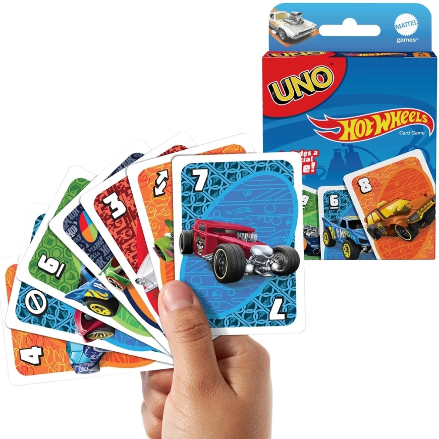 Uno Hot Wheels Special Edition Card Game