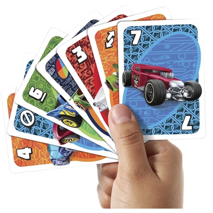 UNO Hot Wheels Erikoisversio -korttipeli – 2
