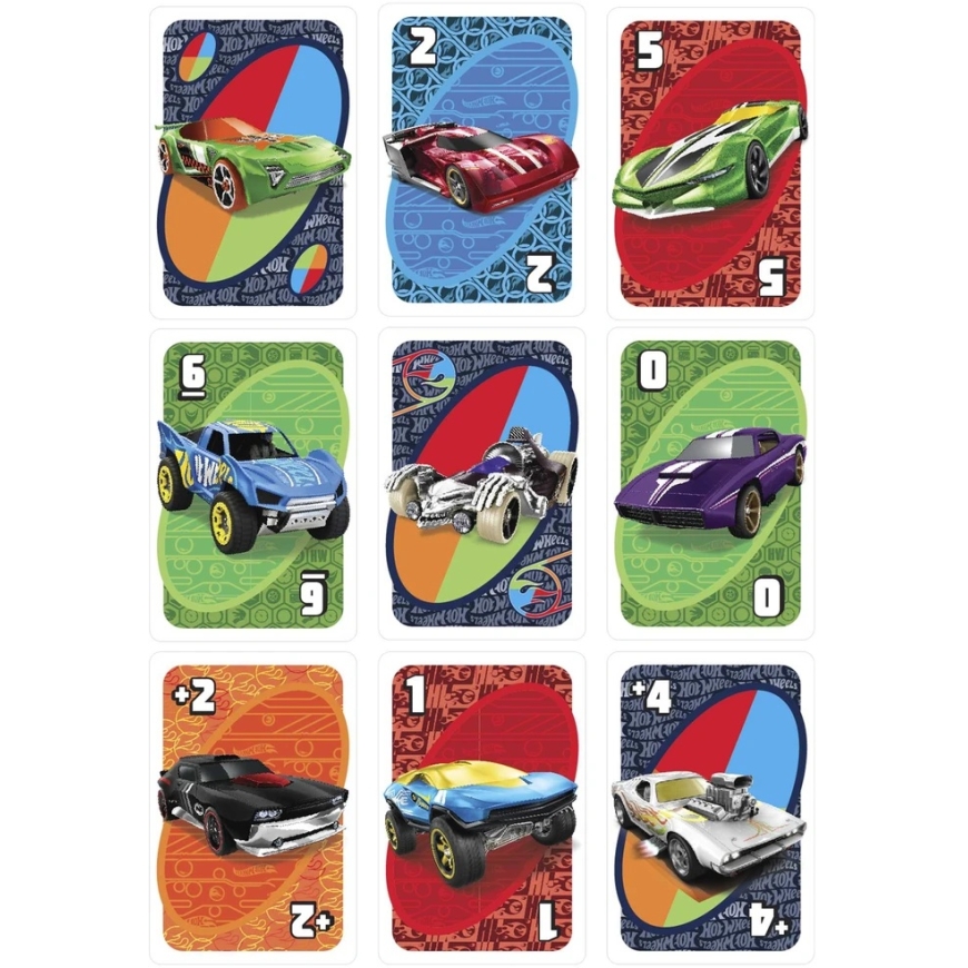 UNO Hot Wheels Speciālizēta kāršu spēle – 3