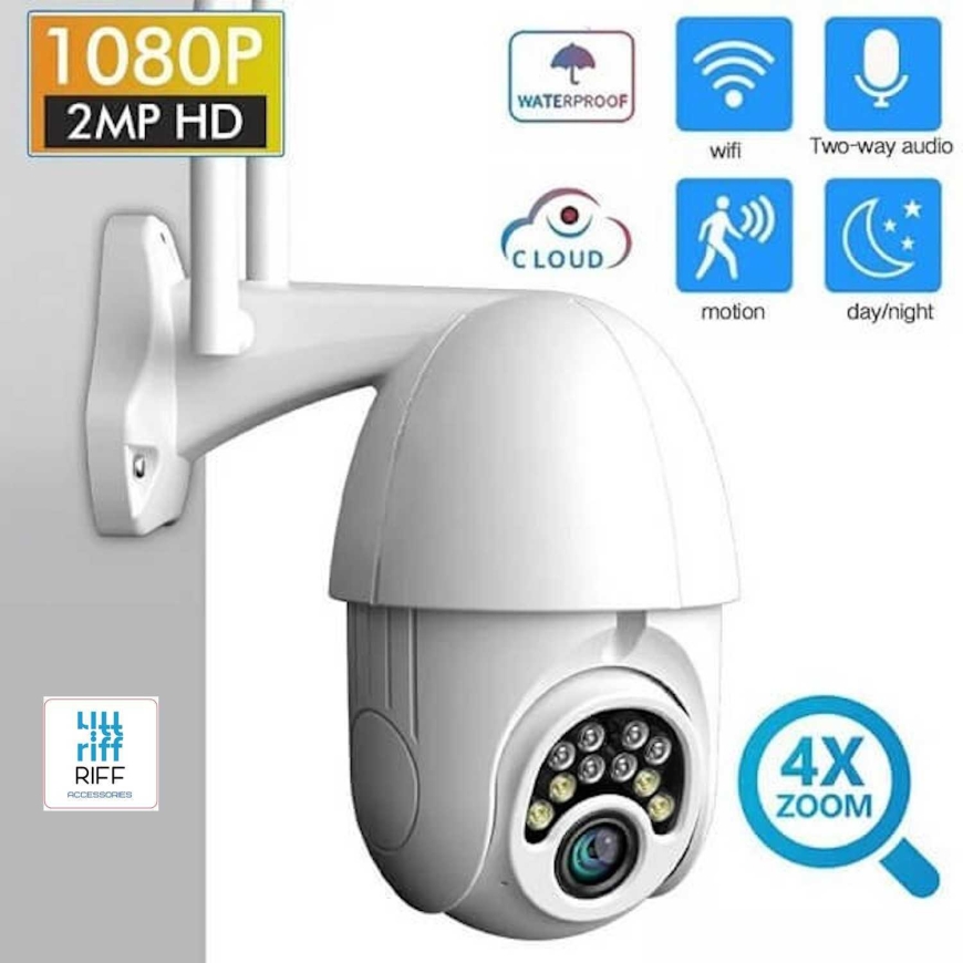 Riff V380 Pro Wireless PTZ Outdoor Wi-Fi
