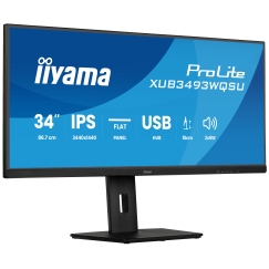 iiyama ProLite XUB3493WQSU-B6 tietokoneen litteä näyttö 86,4 cm (34") 3440 x 1440 pikseliä UltraWide