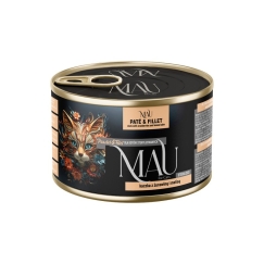 MAU pate ja filee steriloitu ankkaa karpaloiden ja sitruunabalsamin kanssa - märkäkissa-ruoka - 185g