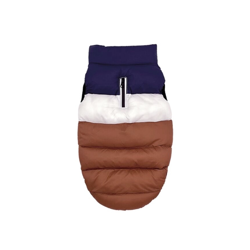 PCHEŁKA Ralf Brown-Navy blue - dog clothing - size L
