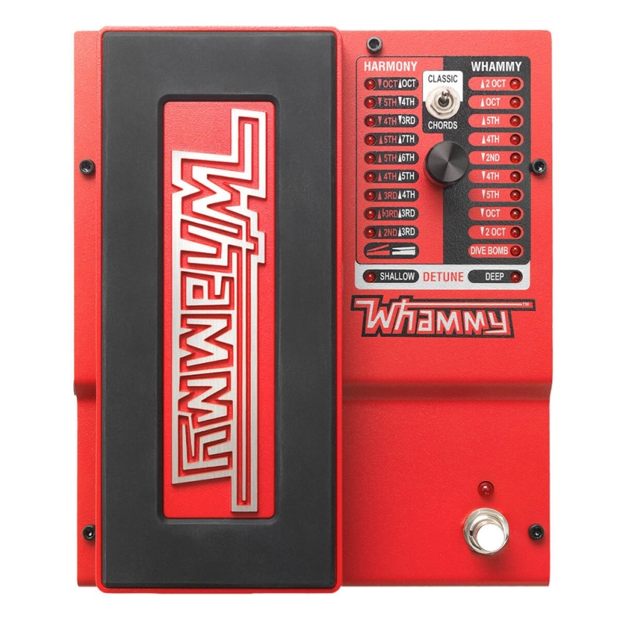 Digitech Whammy 5 efektipedaali punainen