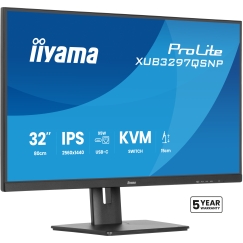 iiyama ProLite XUB3297QSNP-B1 tietokoneen litteä näyttö 81,3 cm (32") 2560 x 1440 pikseliä Quad HD L