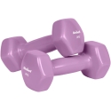 HEX čuguna vinila hanteli komplekts 7kg ar statīvu (2x0.5kg + 2x1 kg + 2x2 kg), REBEL ACTIVE HEX čuguna vinila hanteli komplekts 7kg ar statīvu (2x0.5kg + 2x1 kg + 2x2 kg), REBEL ACTIVE