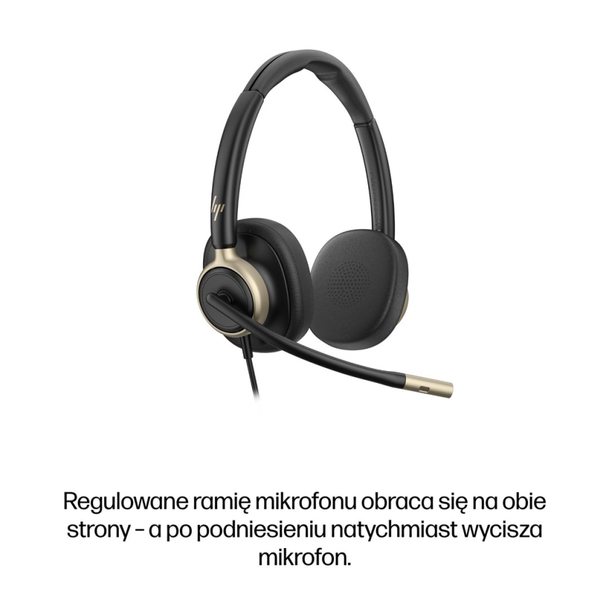 HP Poly Mission 825 Stereo USB-langallinen kuulokemikrofoni – 5