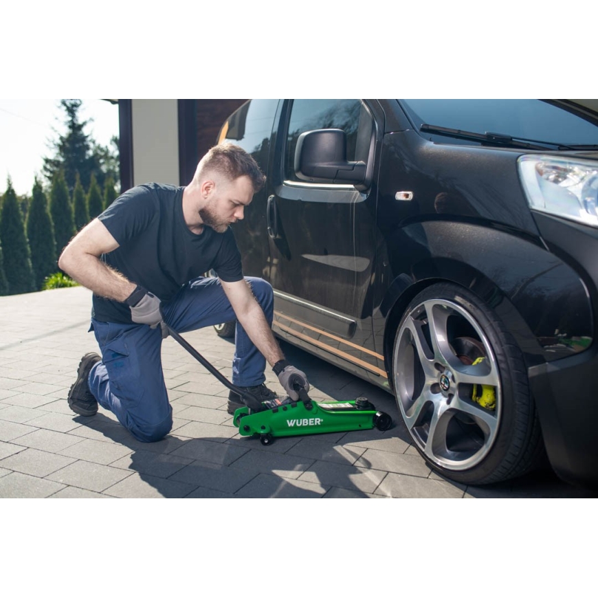Madal profiili auto tõstuk 80–375 mm 2,5 t W22002 WUBER – 2