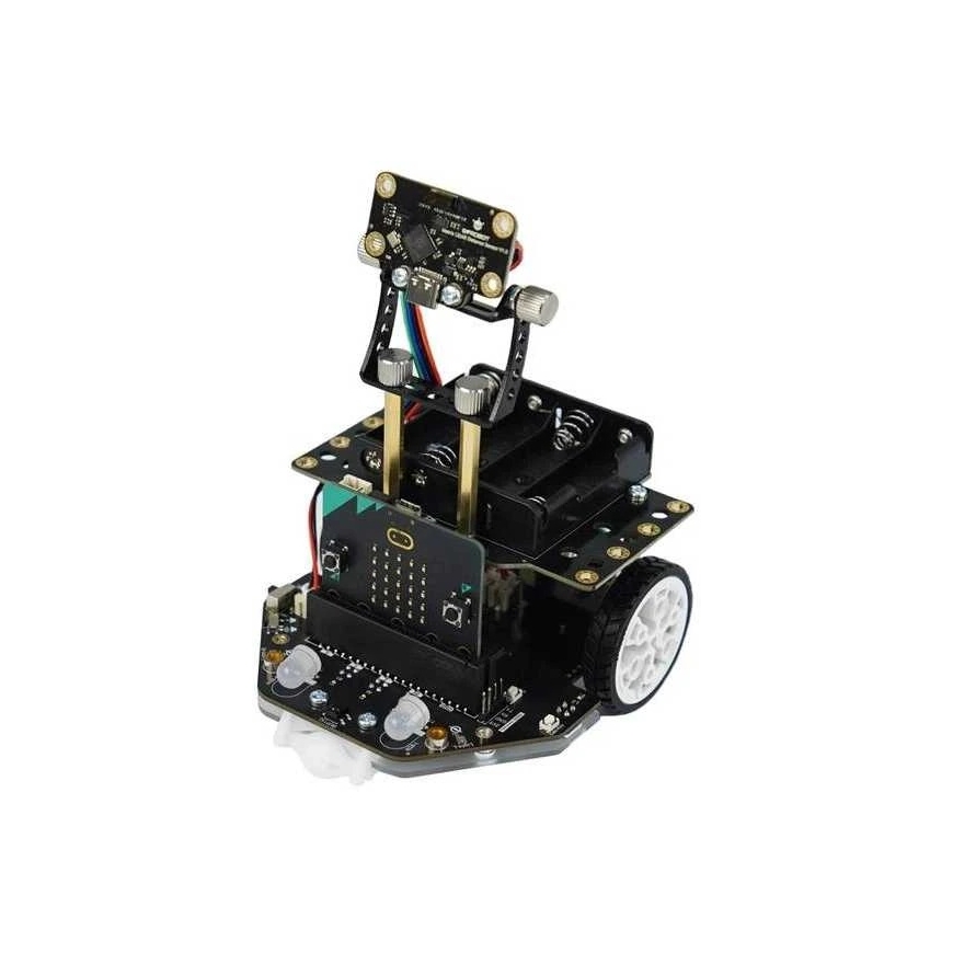 Maqueen Plus V3 – advanced STEM educational robot with matrix laser navigation tool for micro:bit – DFRobot MBT0050-AA