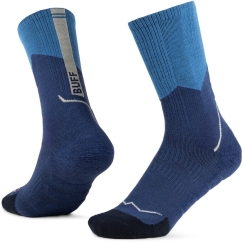 BUFF Merino MW Crew Socks MWC1 Socks, Blue L