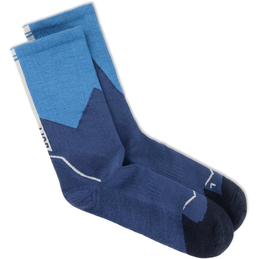 BUFF Merino MW Crew Socks MWC1 Socks, Blue L – 2