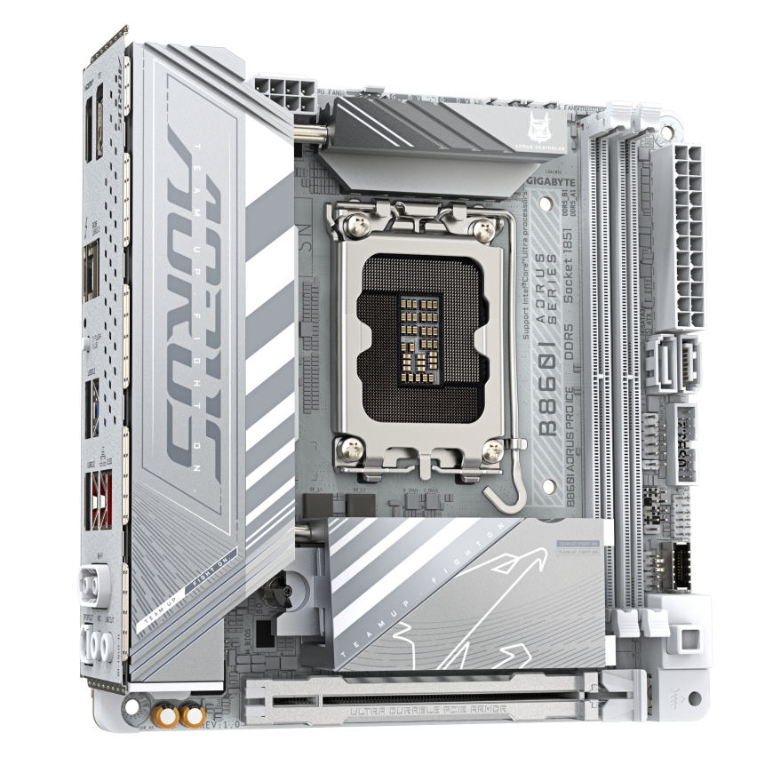 GIGABYTE B860I AORUS PRO ICE emolevy Intel B860 LGA 1851 (Socket V1) Mini ITX – 3