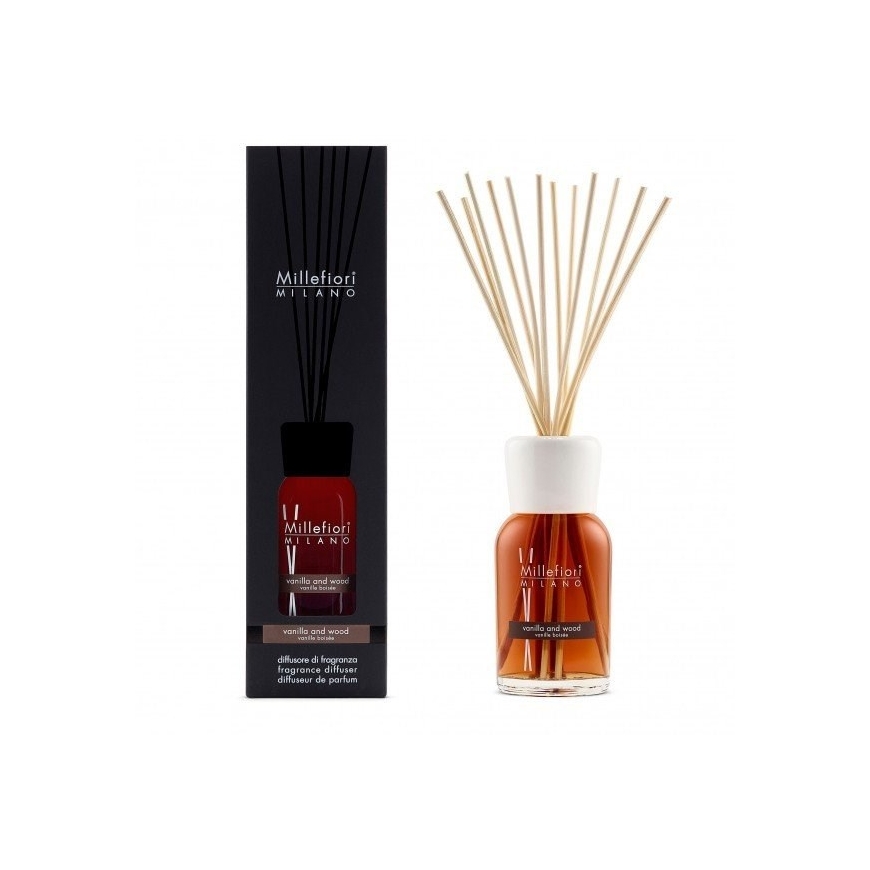 Reed Diffuser 500 ml VANILLA & WOOD MILLEFIORI – 2
