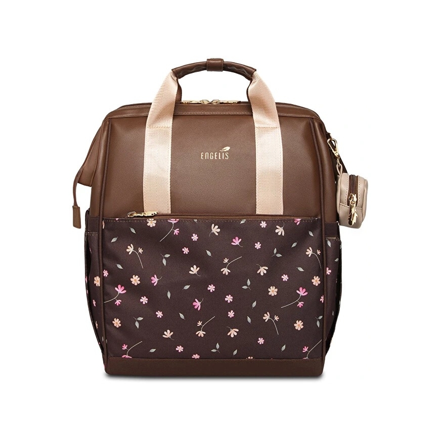 Vuch Naiste Seljakott Eloa Flowers Brown