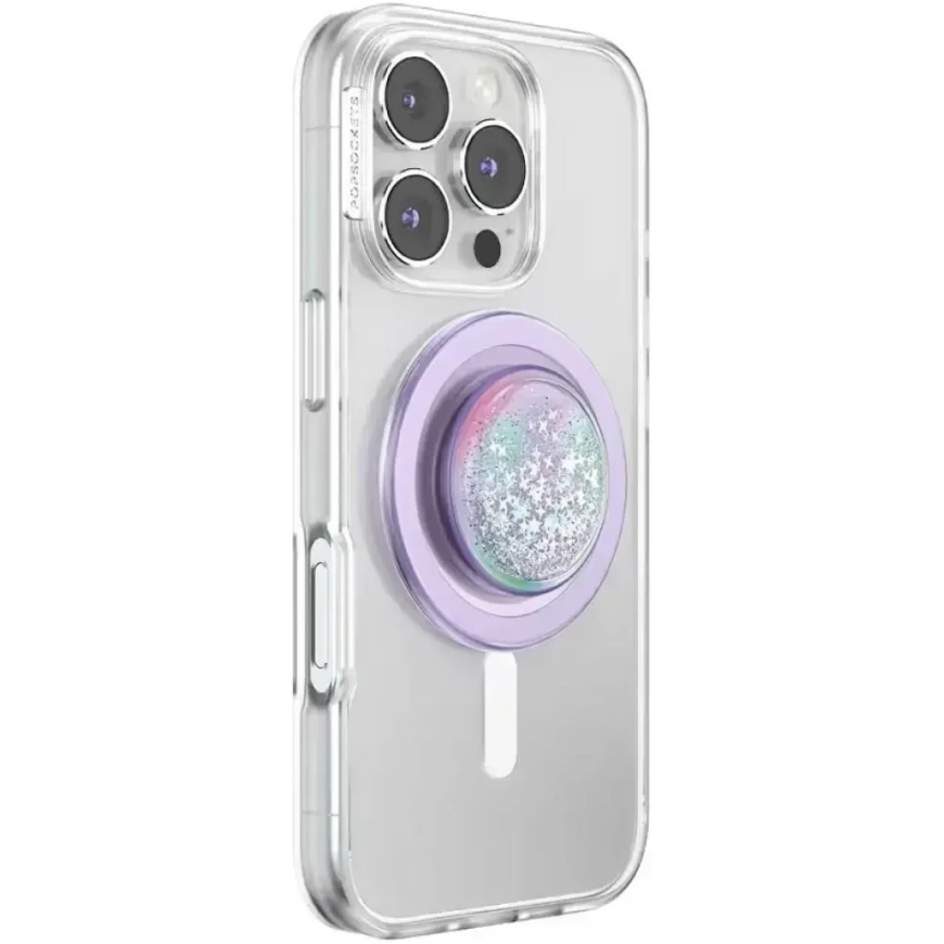 Popsockets Tidepool Squishy Unicorn Magic MagSafe uchwyt i podstawka do telefonu šviesiai violetinė – 3