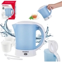 Electric kettle, travel, 0.6l, 2 cups + 2 teaspoons, Klausberg Electric kettle, travel, 0.6l, 2 cups + 2 teaspoons, Klausberg