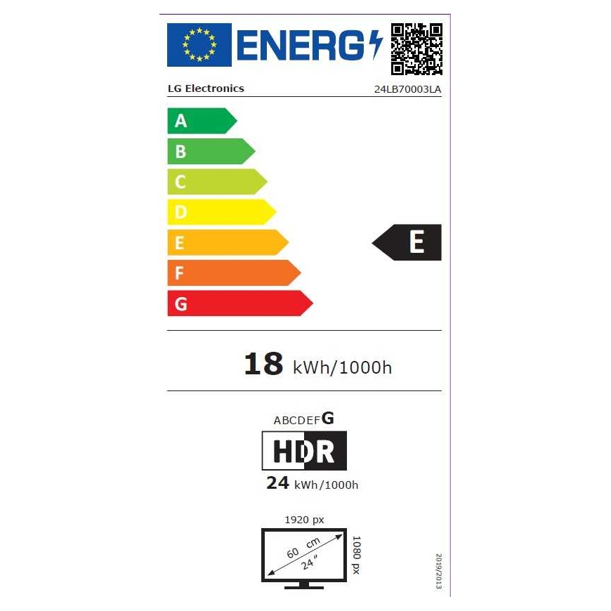 LG 24LB70003LA – 3
