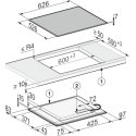 Miele KM 8565 FR -induktiotaso, 60 cm Miele KM 8565 FR -induktiotaso, 60 cm